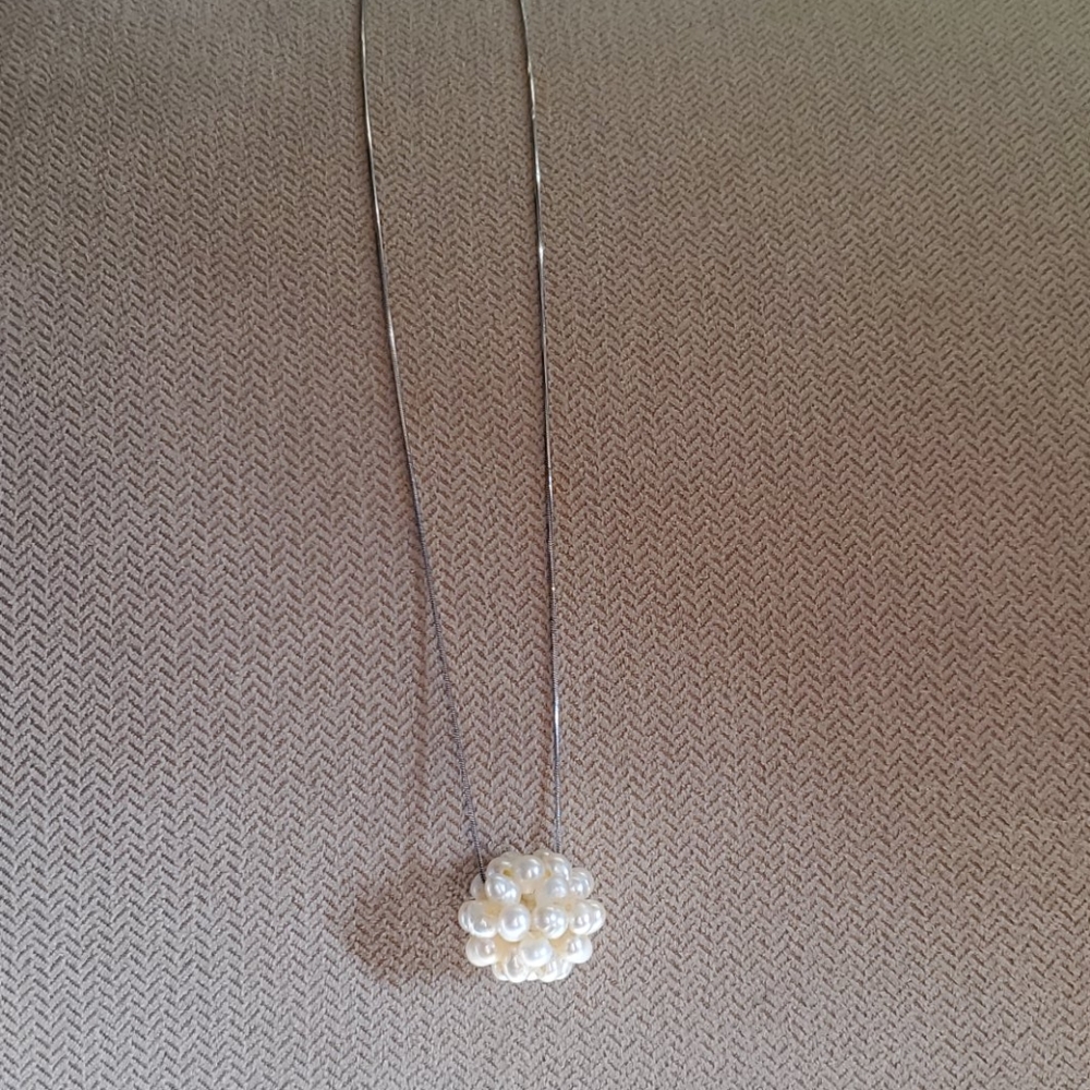 Cultured Pearls 925 Necklace